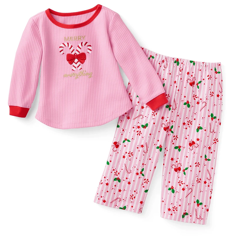 Merry Everything PJs for Little Girls