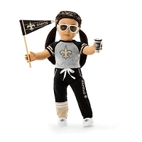 American Girl® x NFL New Orleans Saints Fan Outfit & Accessories for 18-inch Dolls