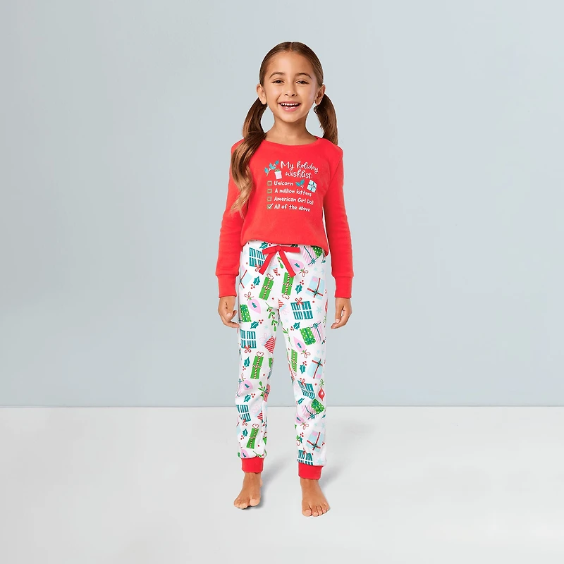 Holiday Wish List PJs for Little Girls