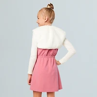 American Girl® x Something Navy Frosty Faux-Fur Shrug for Girls