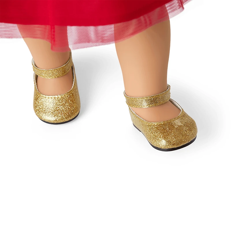 Lunar New Year's Celebration Outfit for 18-inch Dolls