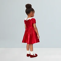 American Girl® x Janie and Jack Holly-Red Party Dress for Little Girls
