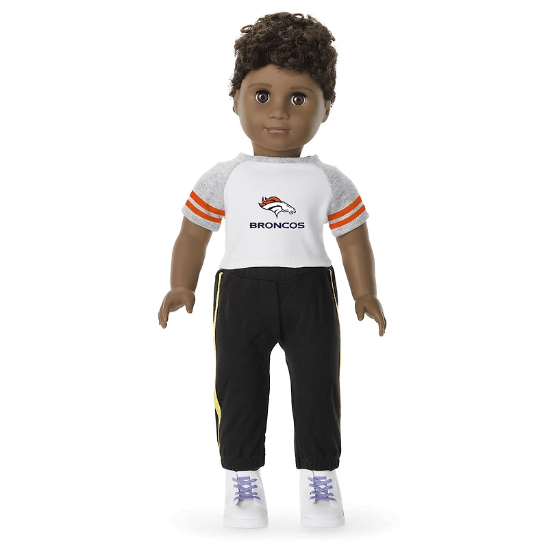 American Girl® x NFL Denver Broncos Fan Tee for 18-inch Dolls