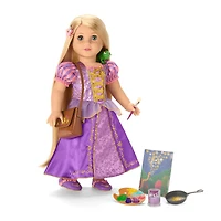 American Girl® Disney Princess Rapunzel Painting Accessories & Pascal for 18-inch Dolls