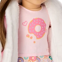 Sweetest Slumber-Party Set for 18-inch Dolls