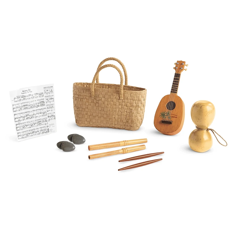 Nanea's Hula Implements for 18-inch Dolls (Historical Characters)