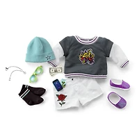 Truly Me™ Doll #91 in Girly Graffiti + Chic & Stylish Accessories