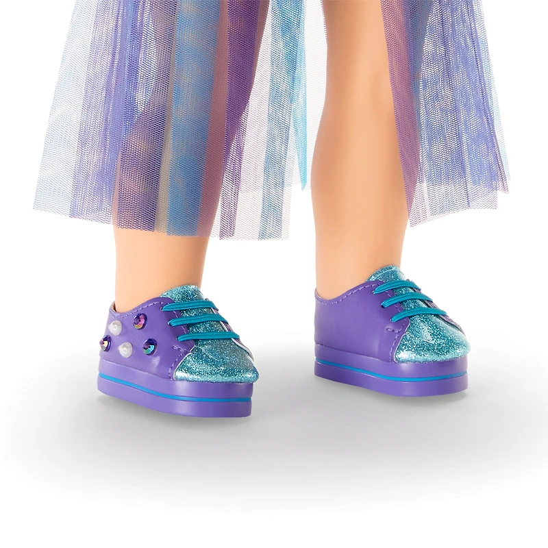 June Exquisite Alexandrite Outfit for 18-inch Dolls