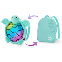Shimmering Sea Turtle Backpack & Accessory Set for 18-inch Dolls