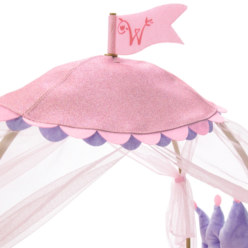 Royal Canopy Bed for WellieWishers™ Dolls