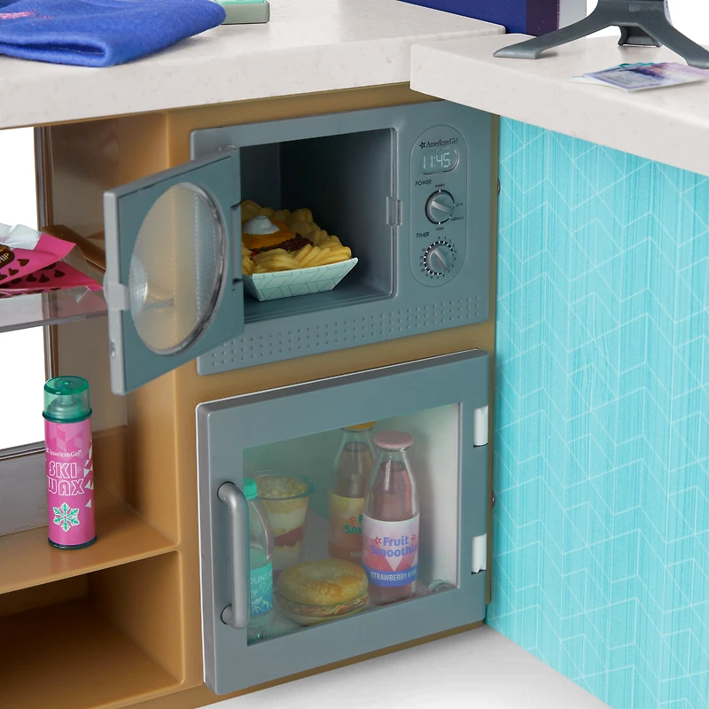 Ski & Snack Shop for 18-inch dolls
