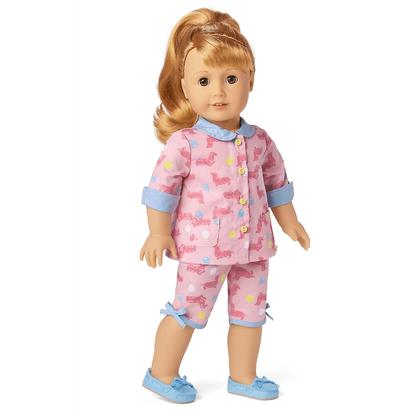 Maryellen’s™ Dachshund Pajamas for 18-inch Dolls (Historical Characters)