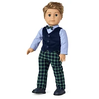 American Girl® x Janie and Jack Tartan Plaid Outfit for 18-inch Dolls