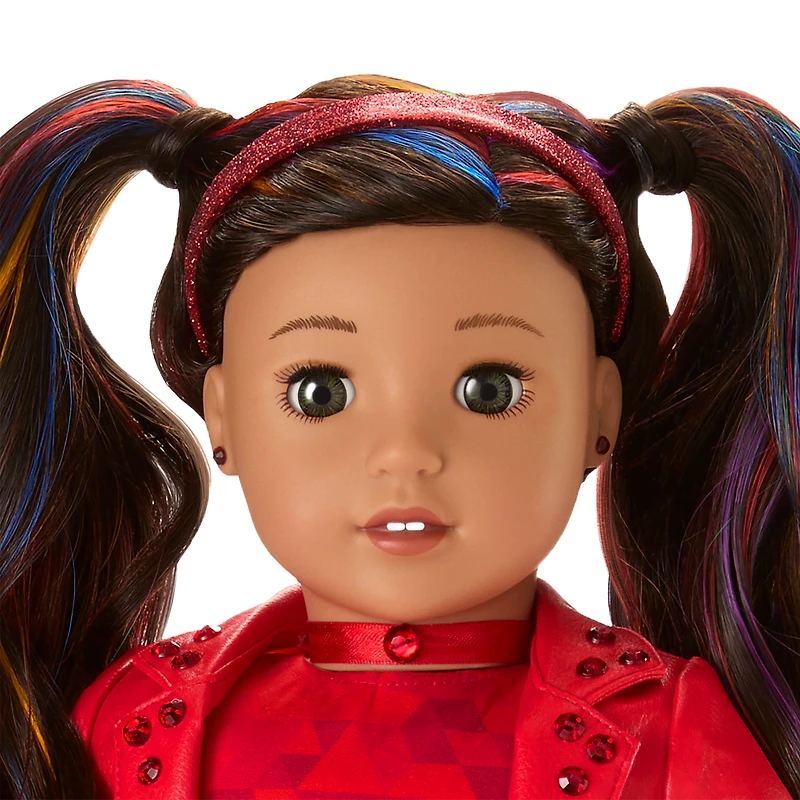 July Remarkable Ruby Outfit for 18-inch Dolls