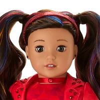 July Remarkable Ruby Outfit for 18-inch Dolls