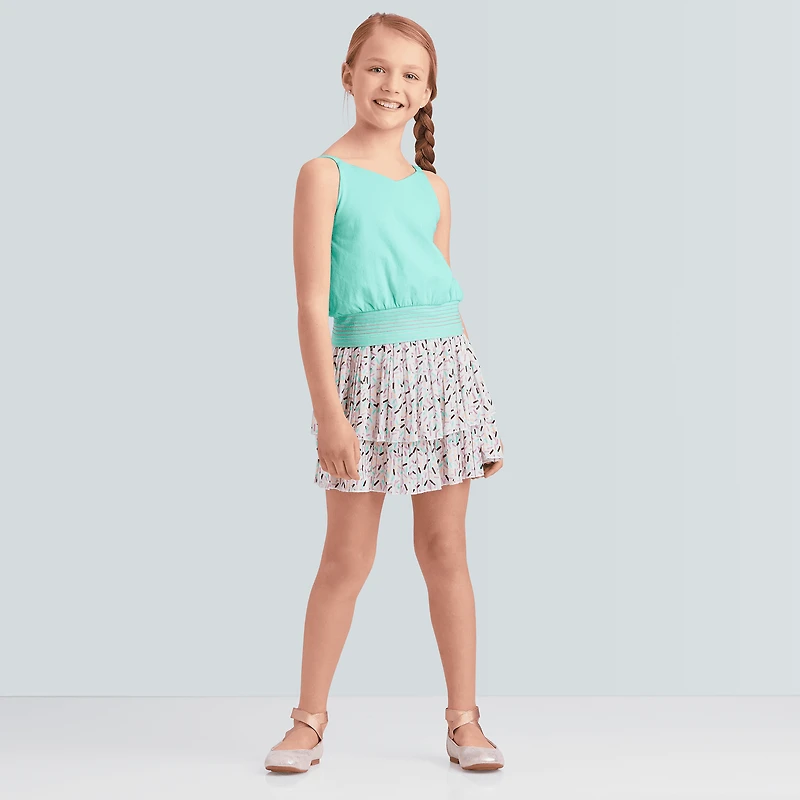 Minty Sweet Tank Top for Girls