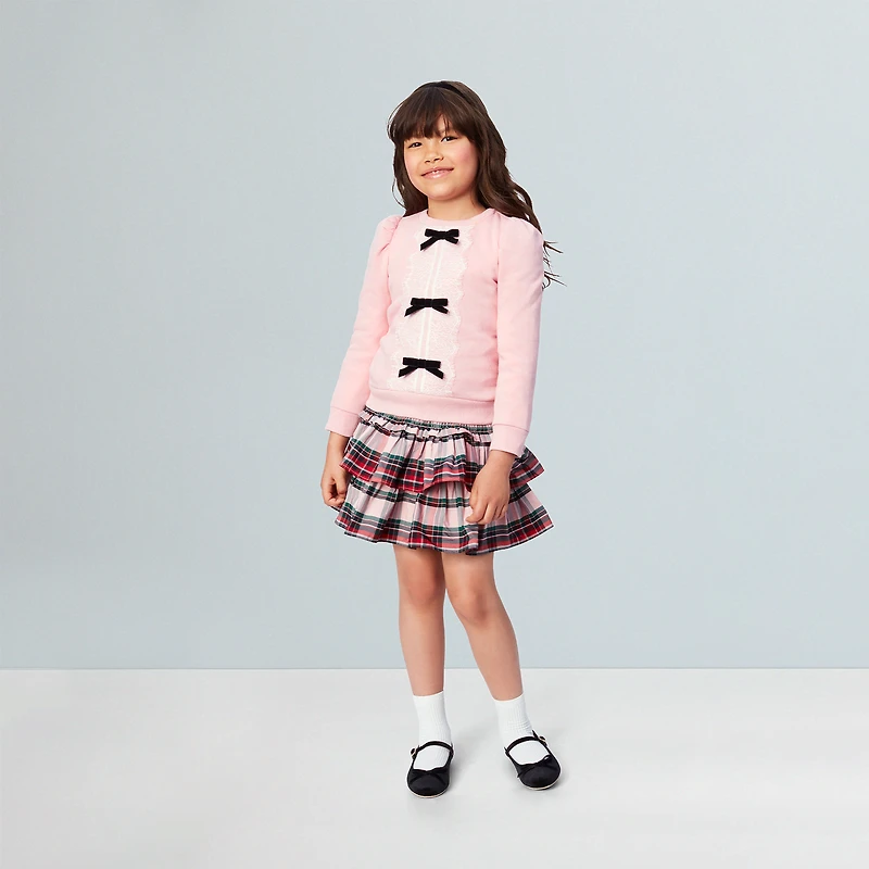 American Girl® x Janie and Jack Wrapped Bows Top for Girls