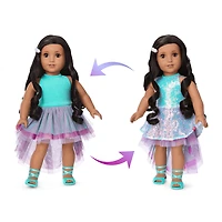 Glam Shimmering Ocean Outfit for 18-inch Dolls