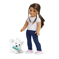 Coconut Chip™ Dog for 18-inch Dolls & Fancy Pet Fashion Accessories