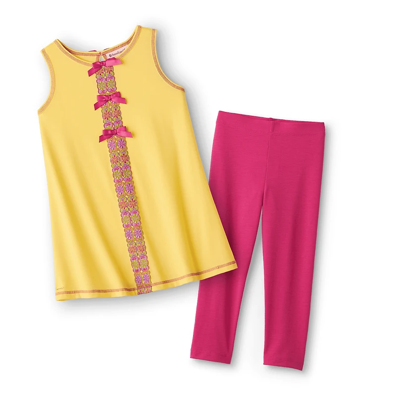 Flower Power Pajamas for Girls (Historical Characters)