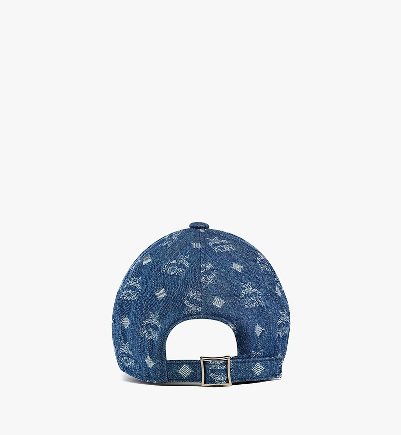 Classic Cap in Monogram Denim Jacquard