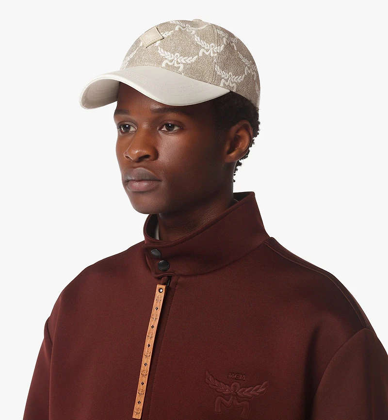 Classic Cap in Lauretos Denim Jacquard