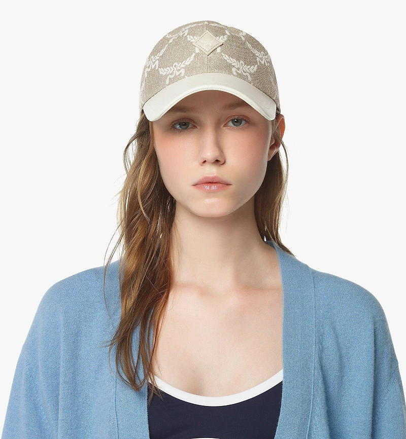 Classic Cap in Lauretos Denim Jacquard