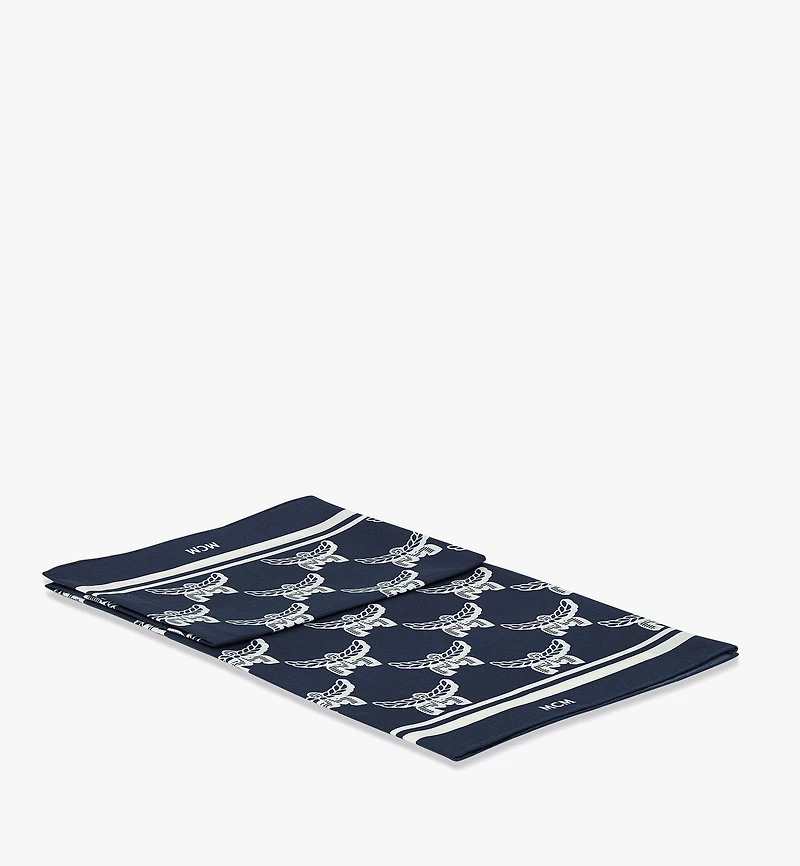Lauretos Monogram Bandana Scarf