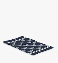 Lauretos Monogram Bandana Scarf