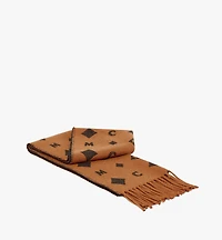 Bicolor Monogram Jacquard Stole