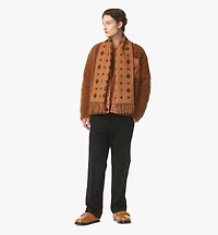Bicolor Monogram Jacquard Stole