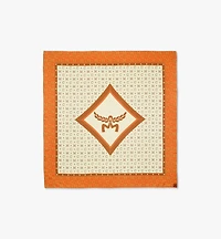 Diamond Monogram Scarf in Organic Silk