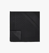 Diamond Logo Jacquard Shawl