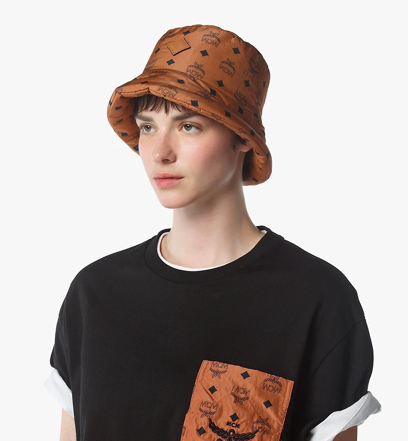 Padded Bucket Hat Monogram Print ECONYL®