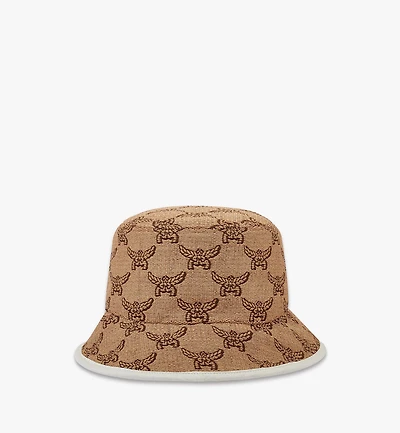 Bucket Hat Lauretos Raffia Jacquard
