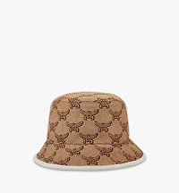 Bucket Hat Lauretos Raffia Jacquard