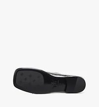 Moccasin Metallic Calf Leather