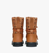 Skyward Ankle Boots Padded Monogram Nylon