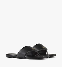 Flat Sandals Lamb Leather
