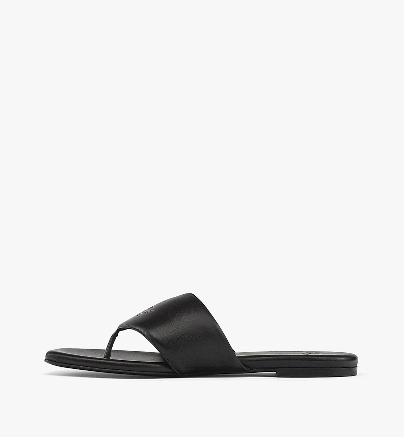 Flat Sandals Lamb Leather
