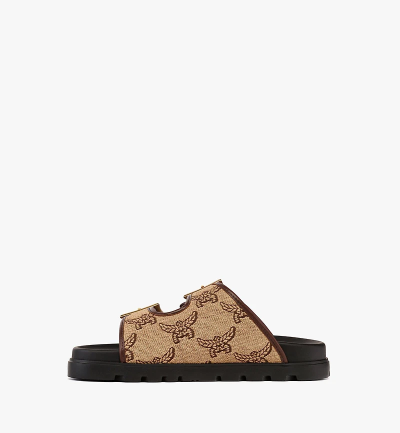 Sandals Lauretos Raffia Jacquard