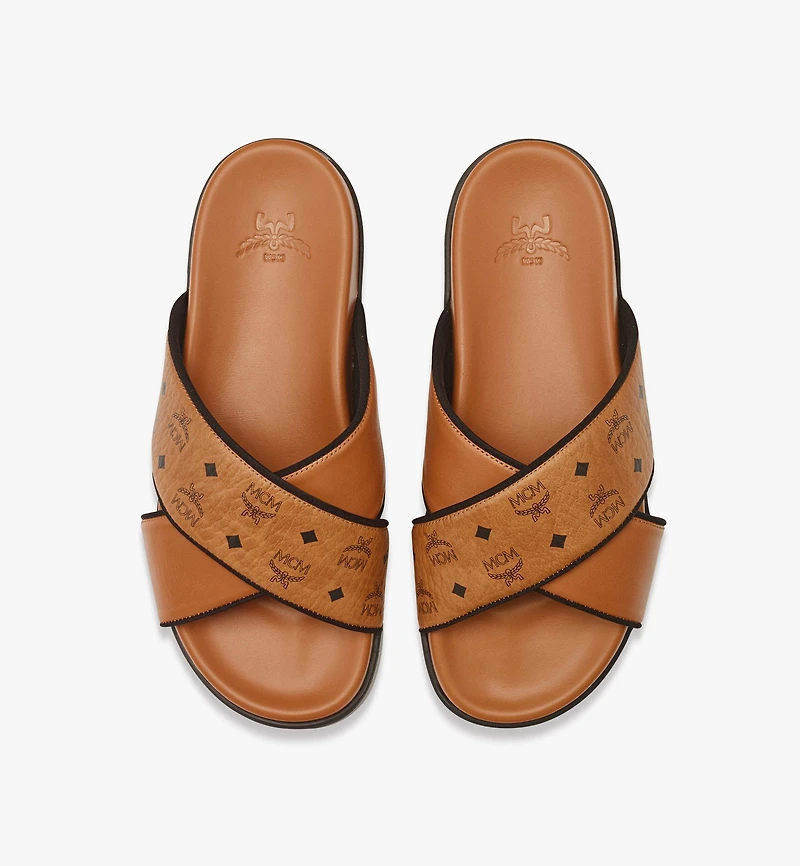 Cross Sandal VIsetos Leather Mix