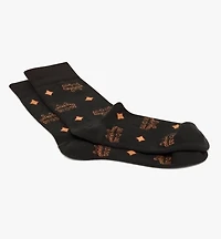 Monogram Knit Socks