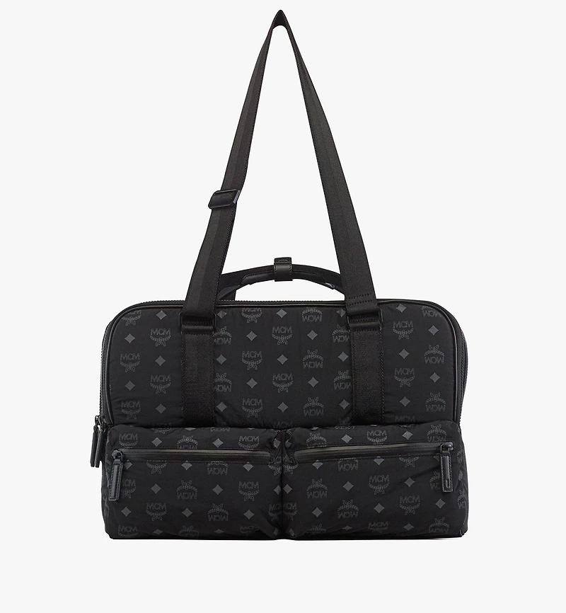 Pet Carrier in Monogram Nylon and Leather