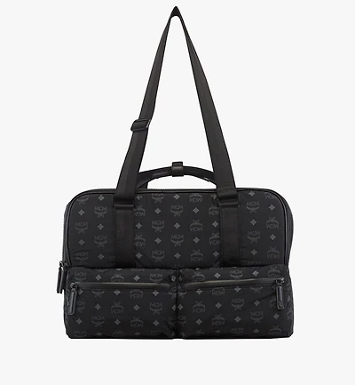 Pet Carrier in Monogram Nylon and Leather