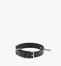 Pet Collar in Monogram Print Leather