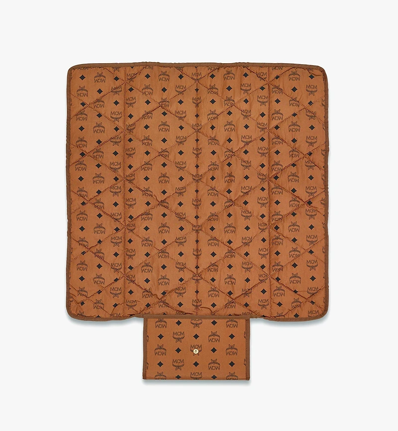 Packable Pet Bed in Quilted Monogram Nylon