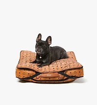 Packable Pet Bed in Quilted Monogram Nylon