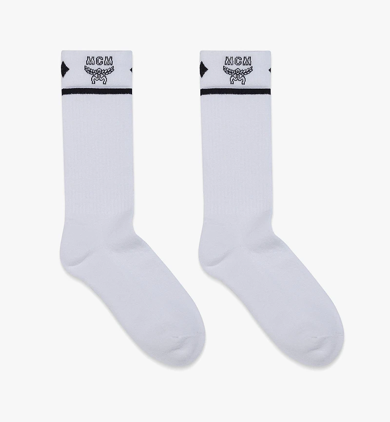 Logo Jacquard Socks