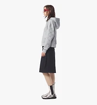 Crystal Monogram Ponte Hoodie